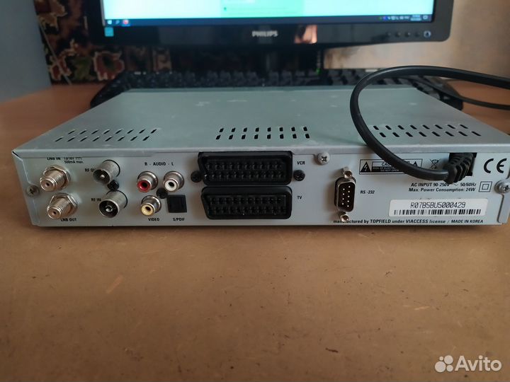 Спутниковый ресивер Topfield tf6200vi