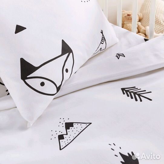 Детское постельное белье IKEA новое