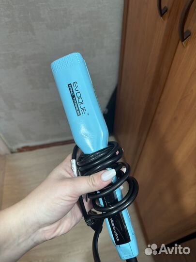 Утюжок с широкими пластинами evoque tiffany