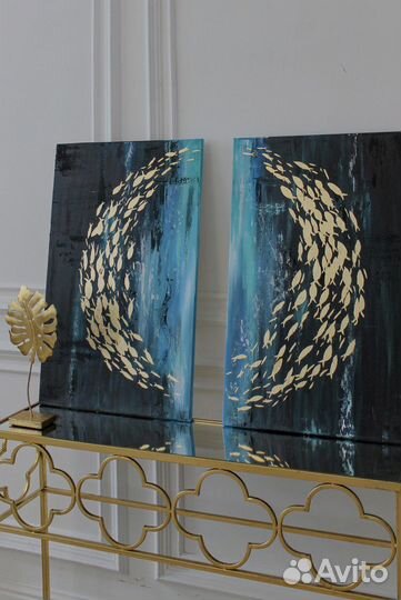 Авторская картина/диптих Vortex