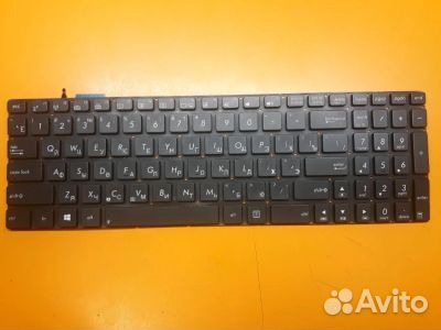 Клавиатура для ноутбука Asus N56 с подсветкой