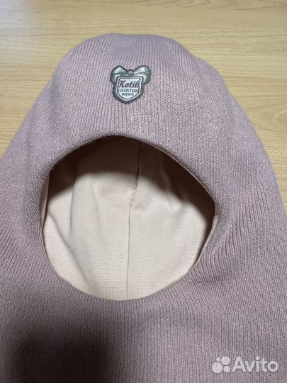 Шапка-шлем зимняя для девочки 8 лет