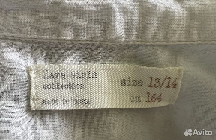 Блуза zara для девочки, 164 (13-14)