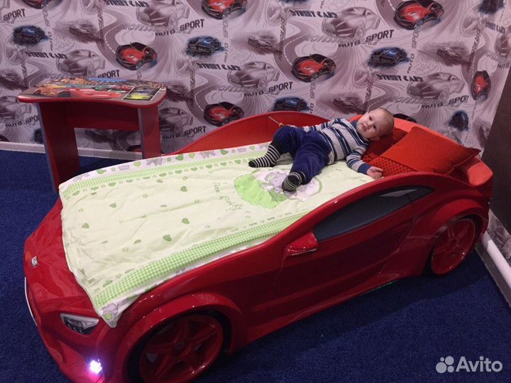 Кровать-машинка объемная (3d) EVO 