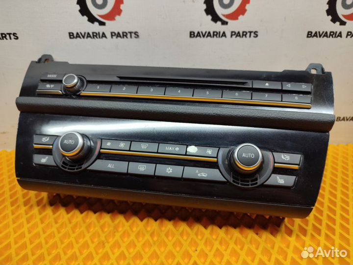 Блок управления климатом и магнитолой Bmw 5 F10