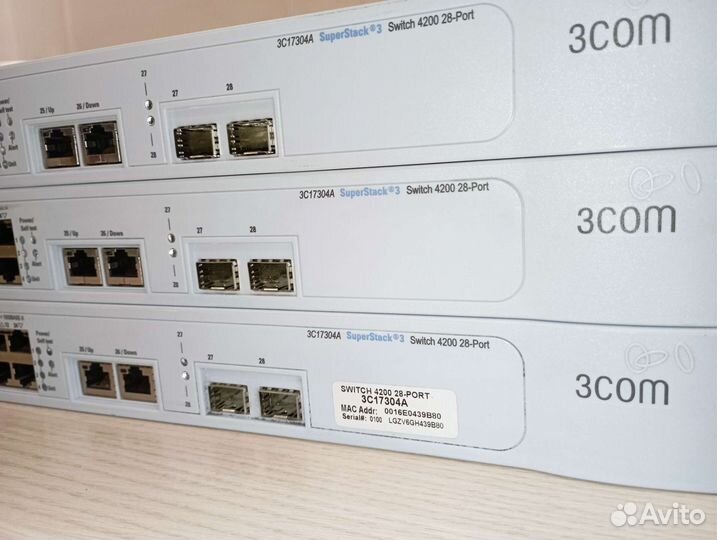 Коммутаторы 3COM 14 штук