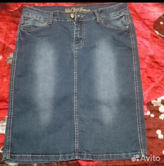 Юбка джинсовая