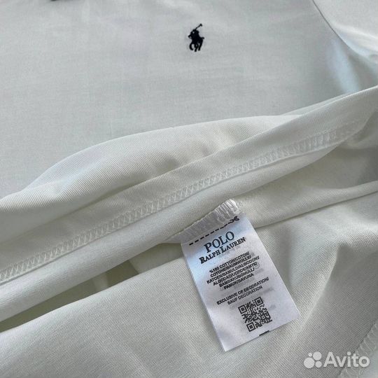 Футболка Polo ralph lauren белая