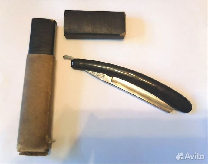 Антикварная опасная бритва «kiebitz