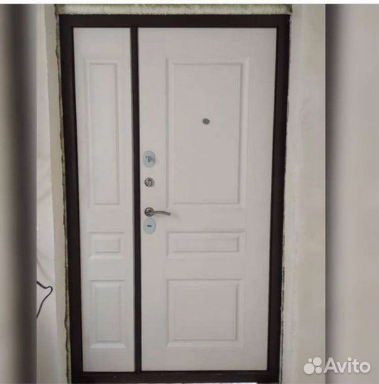 Дверь входная Двустворчатая в дом