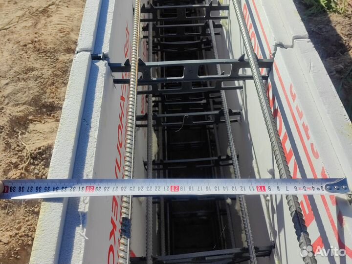 Перемычки для несъемной опалубки 750шт