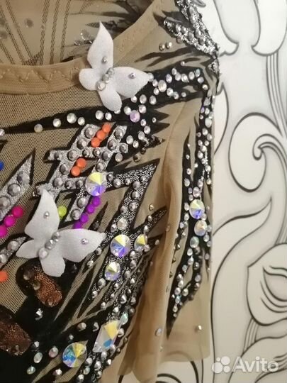 Купальник для художественной гимнастики p 140-150