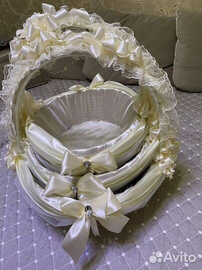 Свадебные корзины аренда,корзины на свадьбу