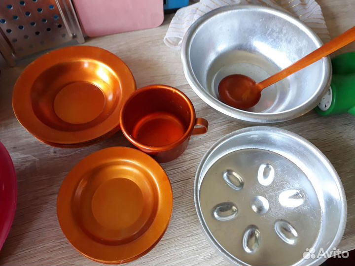 Посуда кукольная СССР