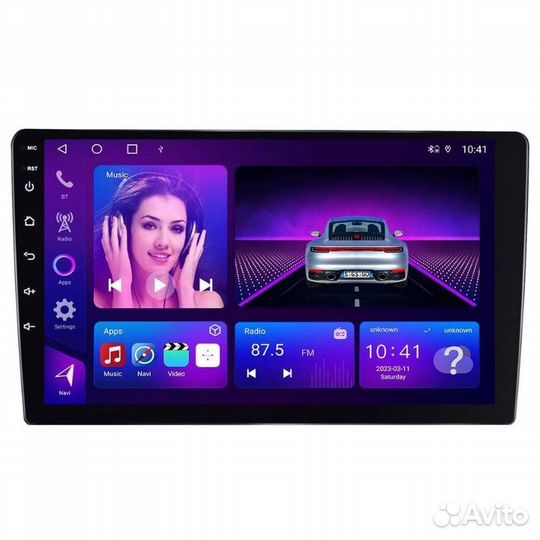 Автомагнитола 2din android