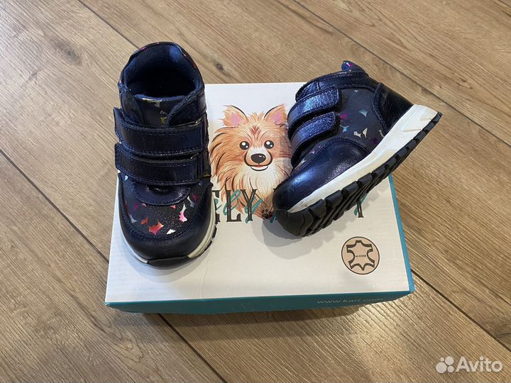 Ботинки демисезонные для девочки 21 размер