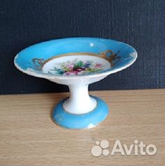 Старинная фарфоровая вазочка Братьев Корниловых