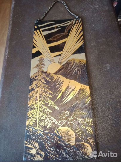 Картина на металле СССР, Златоуст