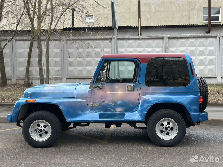 Jeep Wrangler 4.0 AT, 1993, 175 000 км
