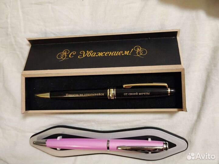 Ручка подарочная шариковая в футляре