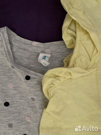 Футболки для девочки детские 7 штук