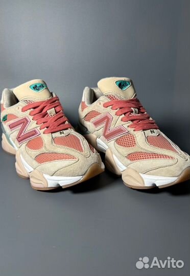 Кроссовки New Balance 9060 Cookie Pink Люкс