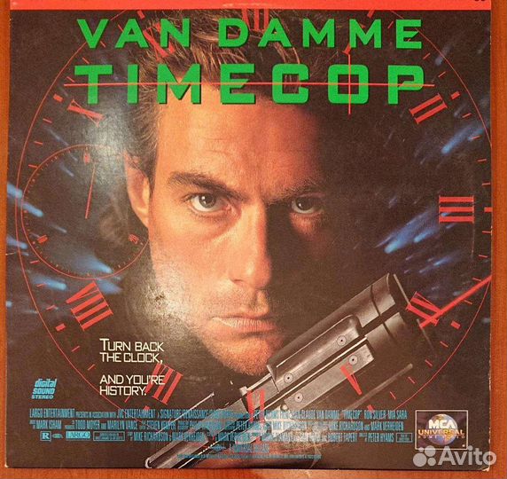 LD лазердиски фильмы Ван Дамм