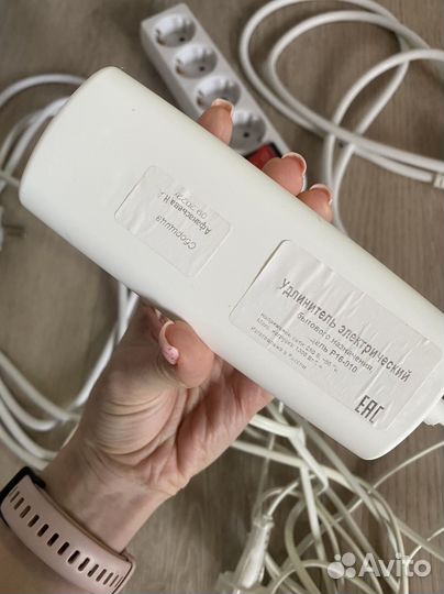 Кабель удлинитель сетевой бу