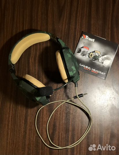 Компьютерная гарнитура-наушники Trust GXT 322