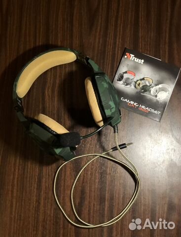 Компьютерная гарнитура-наушники Trust GXT 322