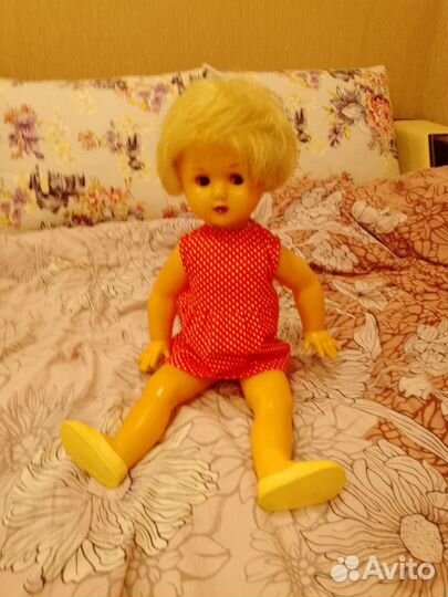 Кукла СССР, Марина, флиртующие глаза, кукла 48 лет