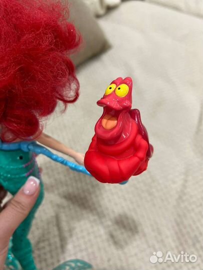 Кукла Ариэль Русалочка плюс Себастьян и Флаундер