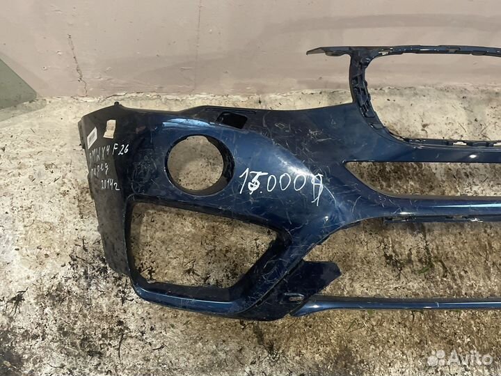 Bmw x4 f26 передний бампер