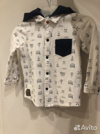 Рубашка для мальчика 86