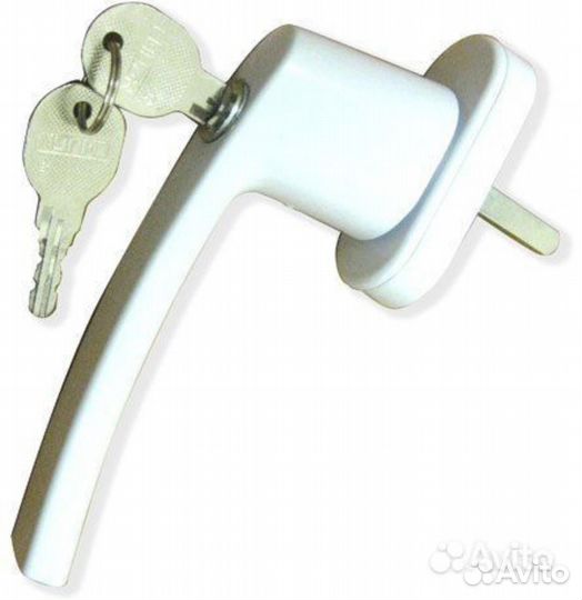Ручка оконная с ключом