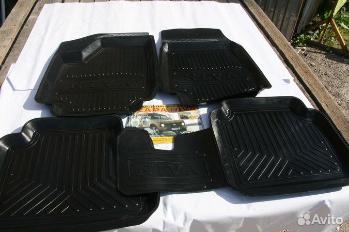 Коврики в салон автомобиля ваз 2121-214 niva