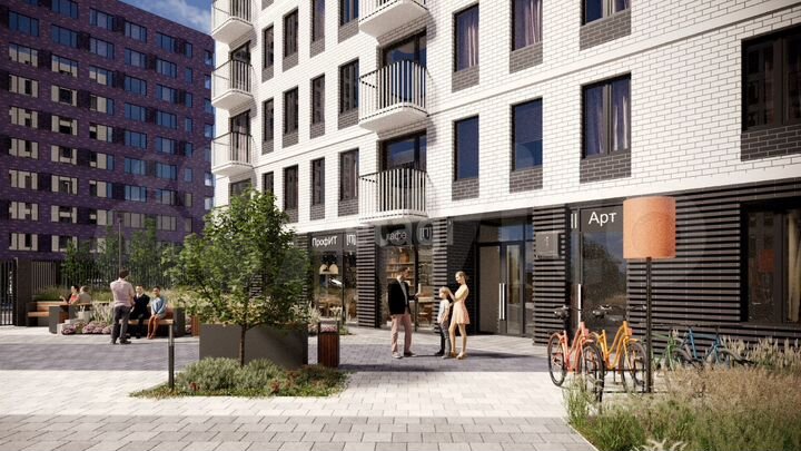 Квартира-студия, 20,2 м², 6/15 эт.