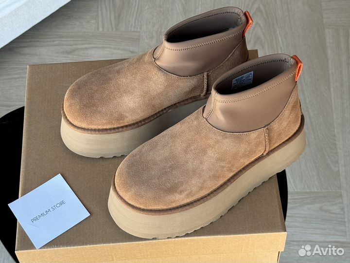 Угги UGG Classic Mini Dipper Chestnut