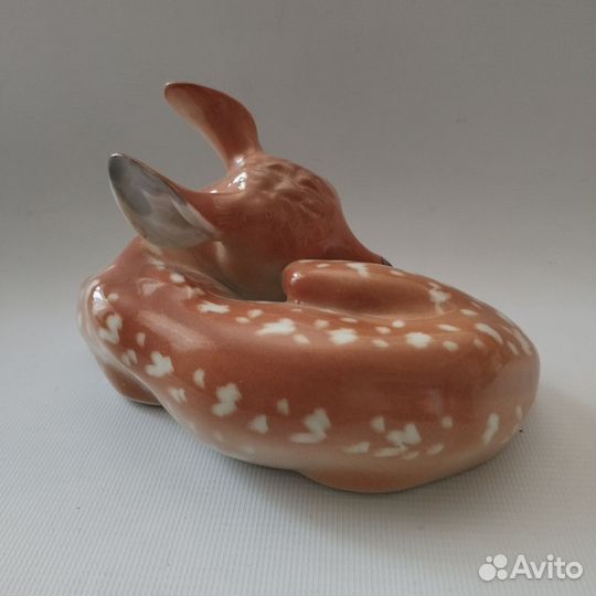 Статуэтка Олененок. лфз. Винтаж