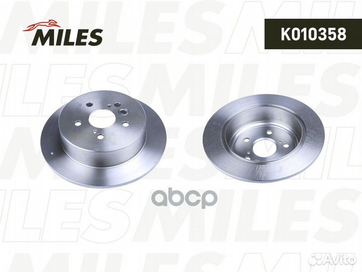K010358 miles Диск тормозной задний D303мм. K0