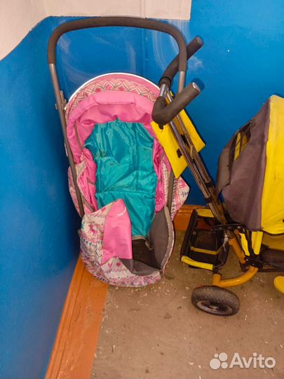 Санки коляска-Велосипед детский