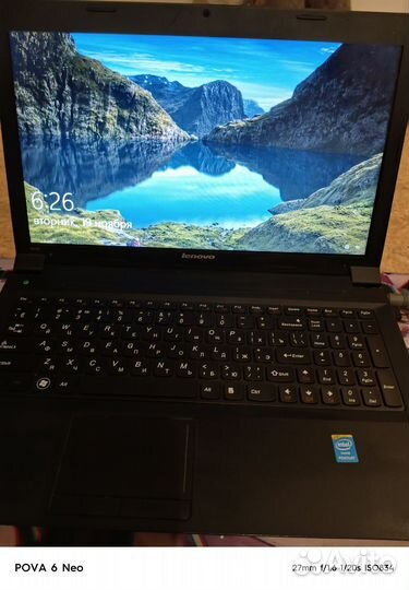 Продам ноутбук lenovo