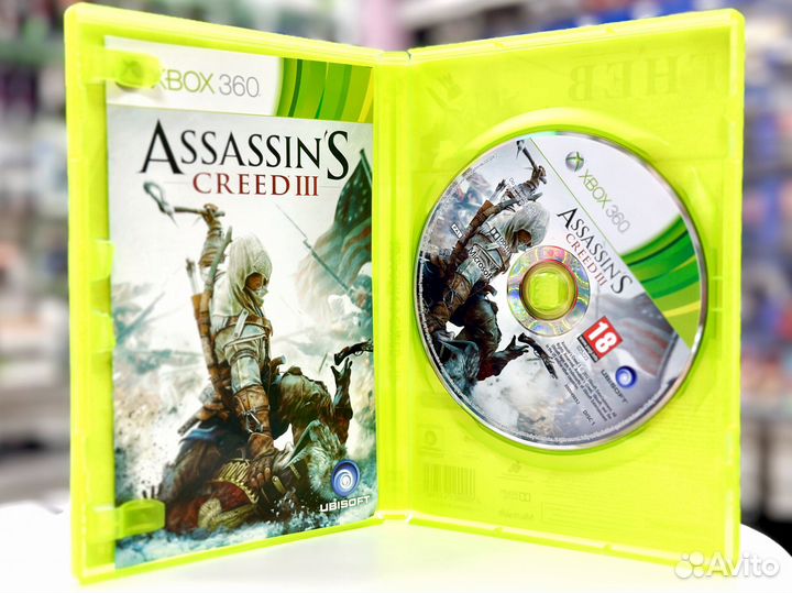 Assassin's Creed 3 III (Xbox 360) Б/У