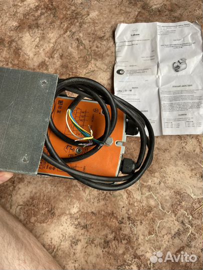 Клапан противопожарный Lakom 60-100