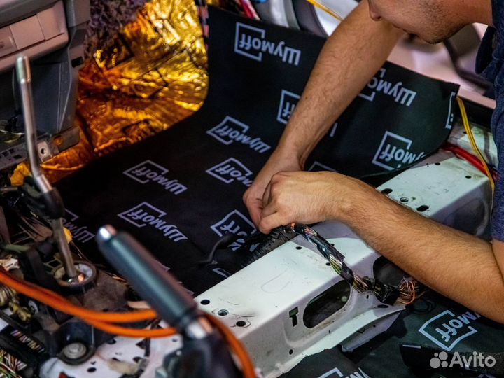 Шумоизоляция автомобиля с гарантией Иркутск