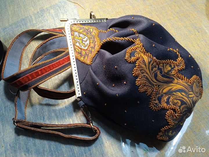 Сумочка на фермуаре