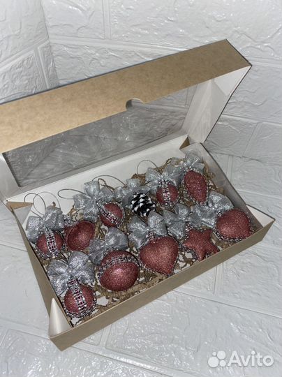 Ёлочные игрушки для маленкой ёлки