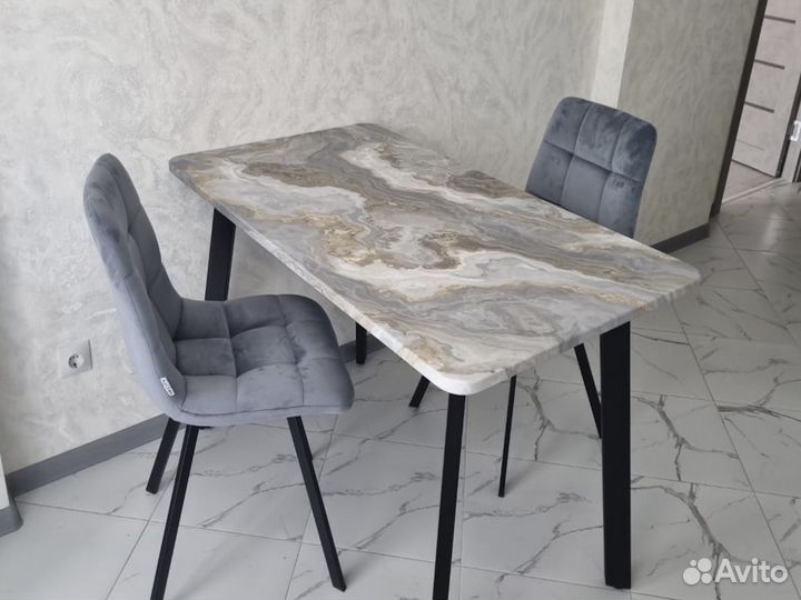 Кухонный стол 'grey stone B'