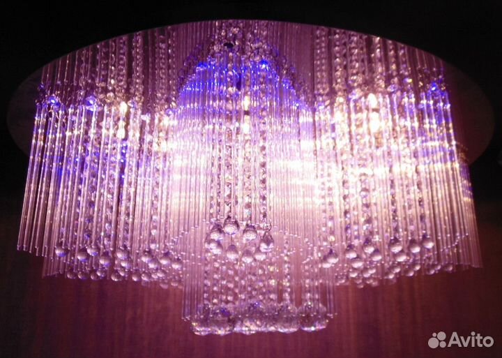 Люстра Г Диамант 1-1685-20-CR- LED Y G4