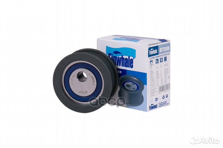 Ролик ремня грм LADA 2108-2110 8V н/о BT008 Fin